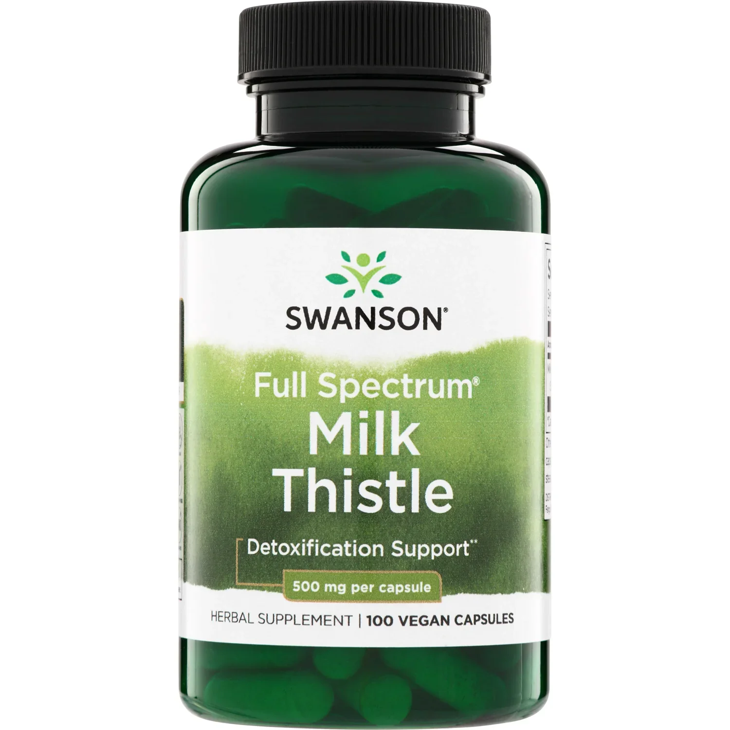 Swanson Milk Thistle, 500mg