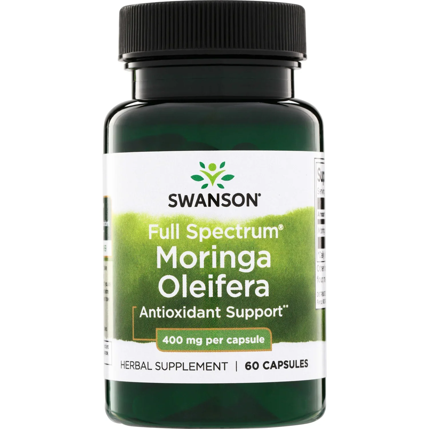 Swanson Moringa Oleifera, 400mg