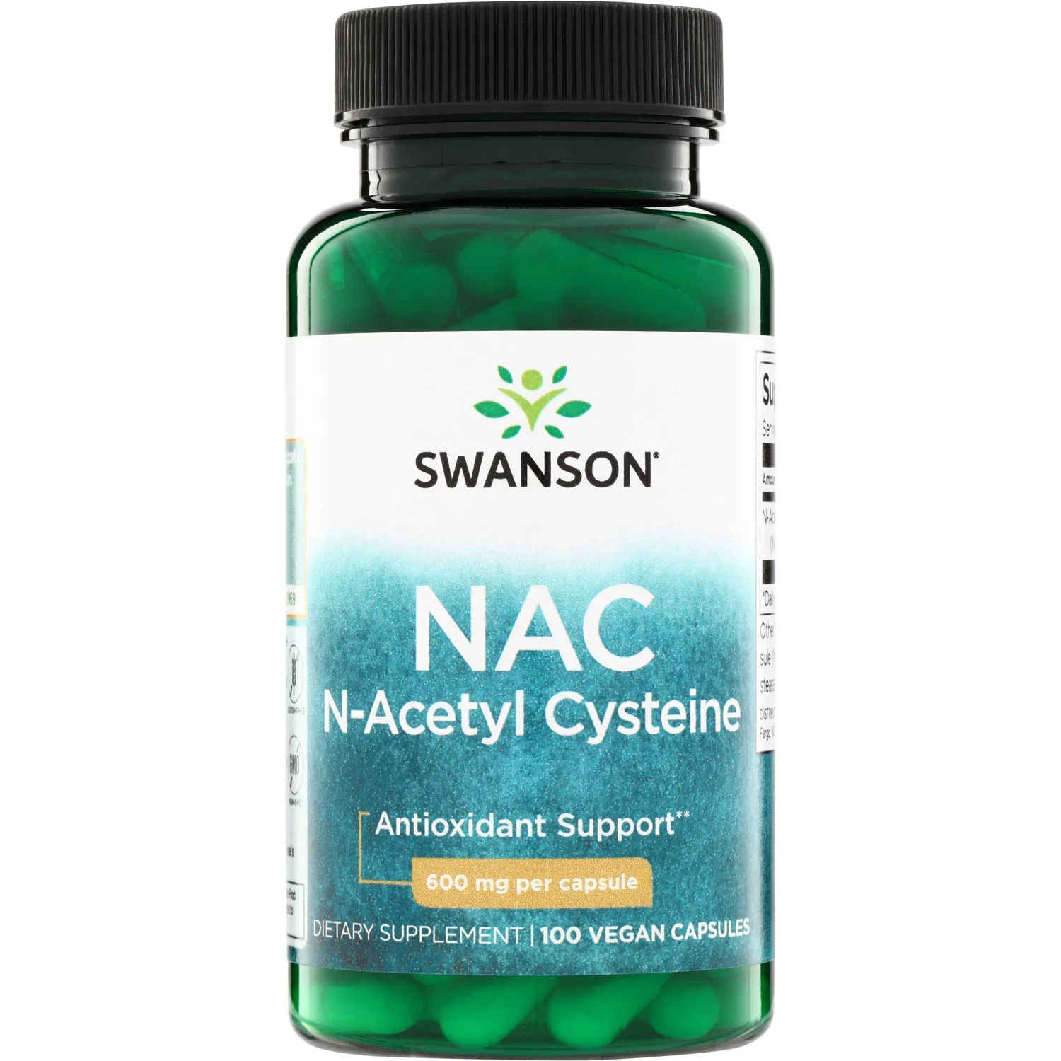 Swanson N-Acetyl Cysteine, 600mg