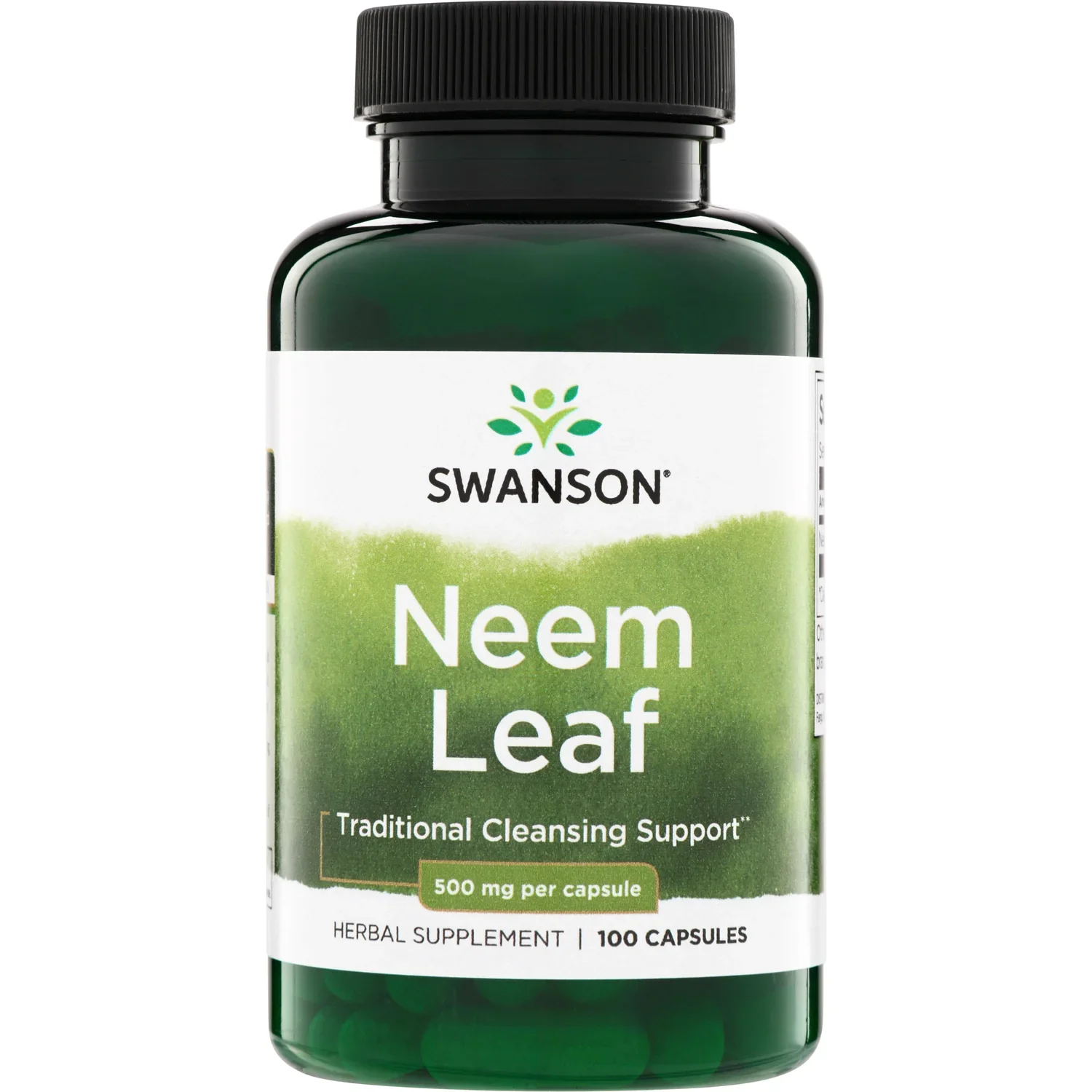 Swanson Neem Leaf, 500mg