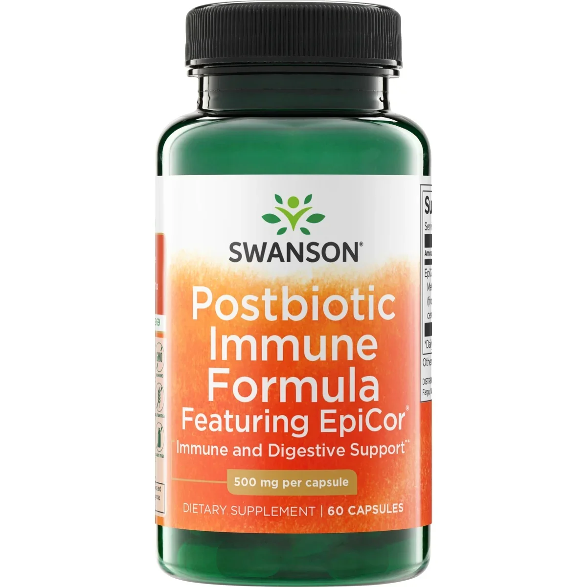 Swanson Postbiotic Immune Formula featuring EPICOR