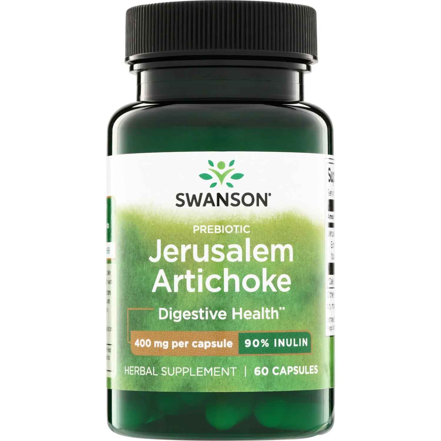 Swanson Prebiotic Jerusalem Artichoke, 400mg