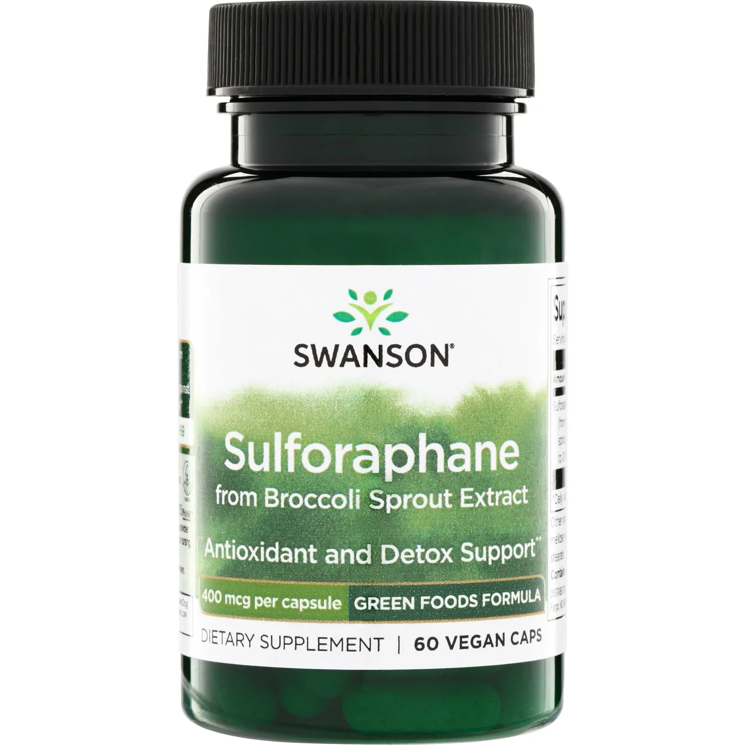 Swanson Sulforaphane from Broccoli Sprout Extract, 400mcg