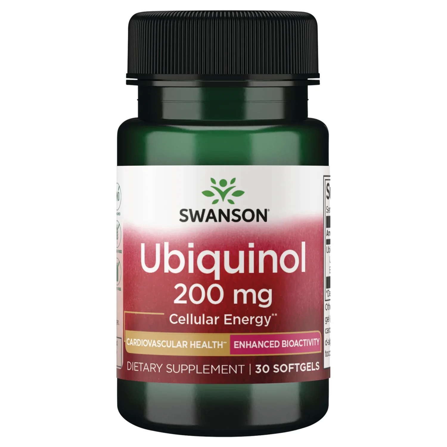 Swanson Ubiquinol, 200mg