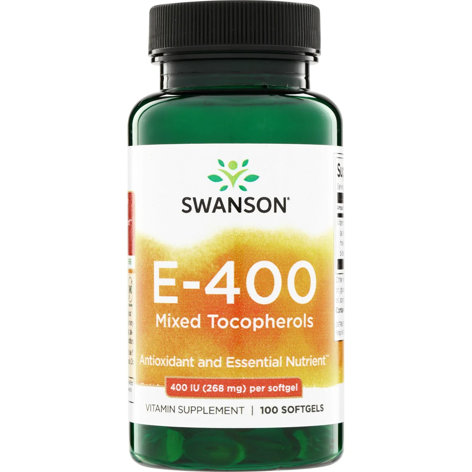 Swanson Vitamin E Mixed Tocopherols, 400 IU