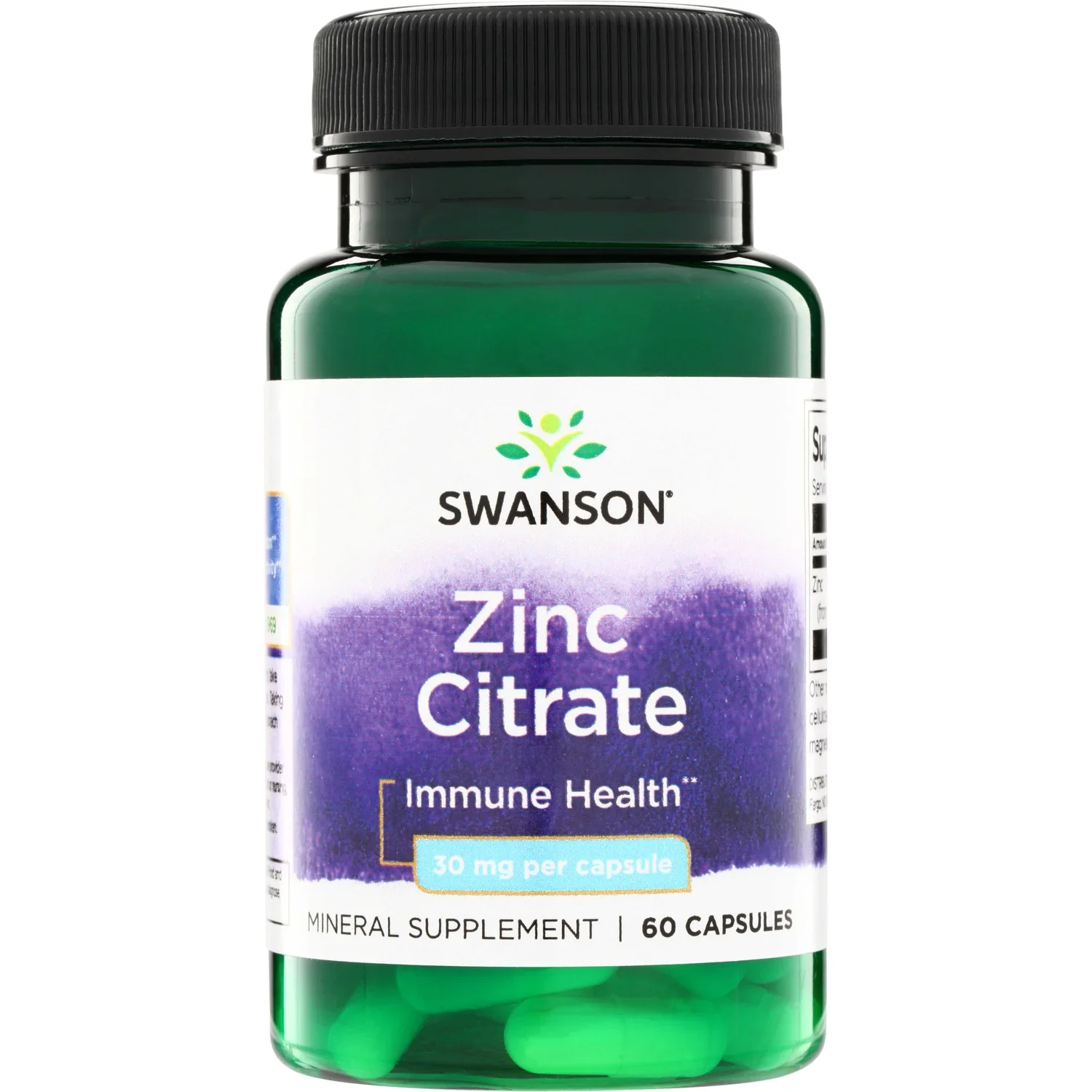 Swanson Zinc Citrate - 30mg