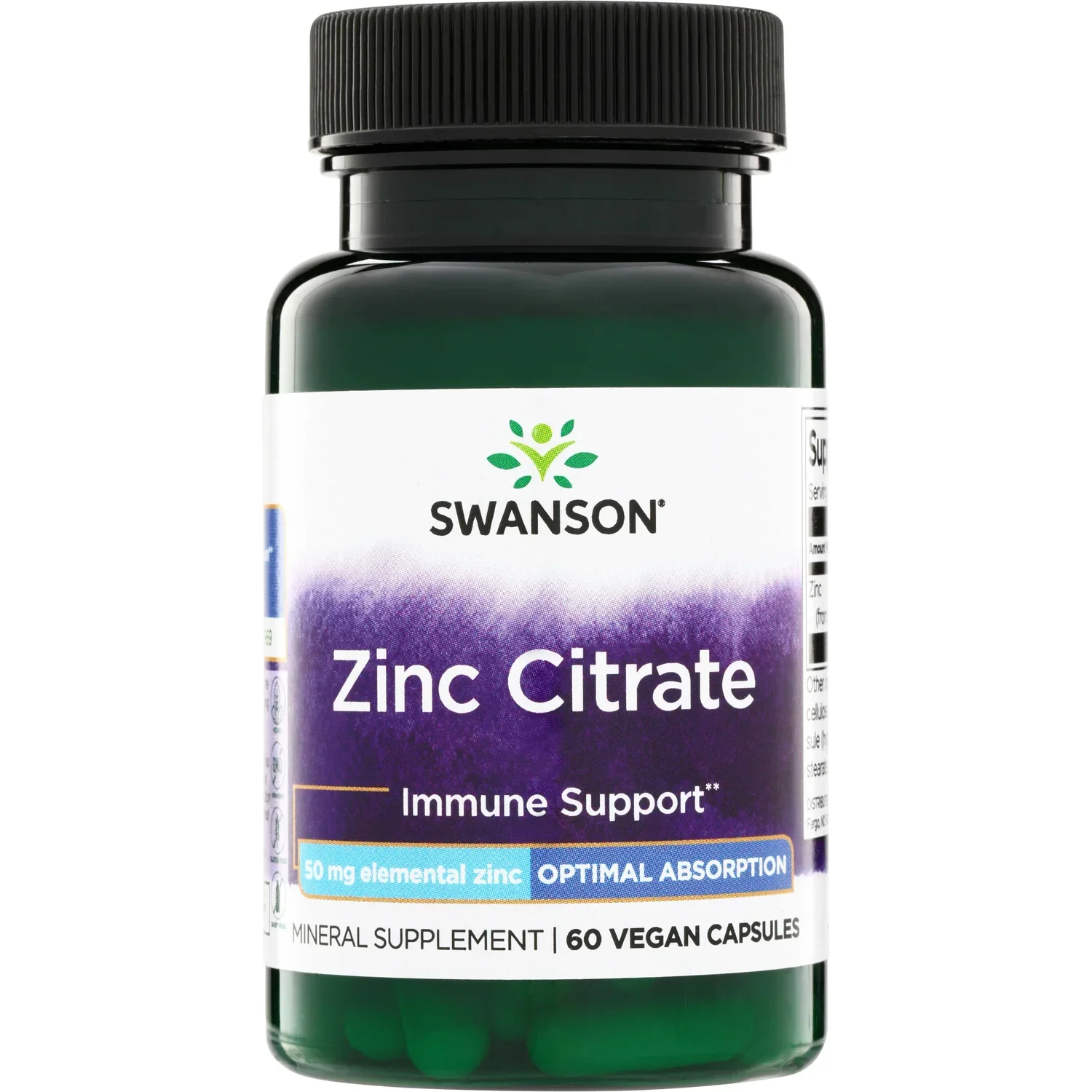 Swanson Zinc Citrate - 50mg