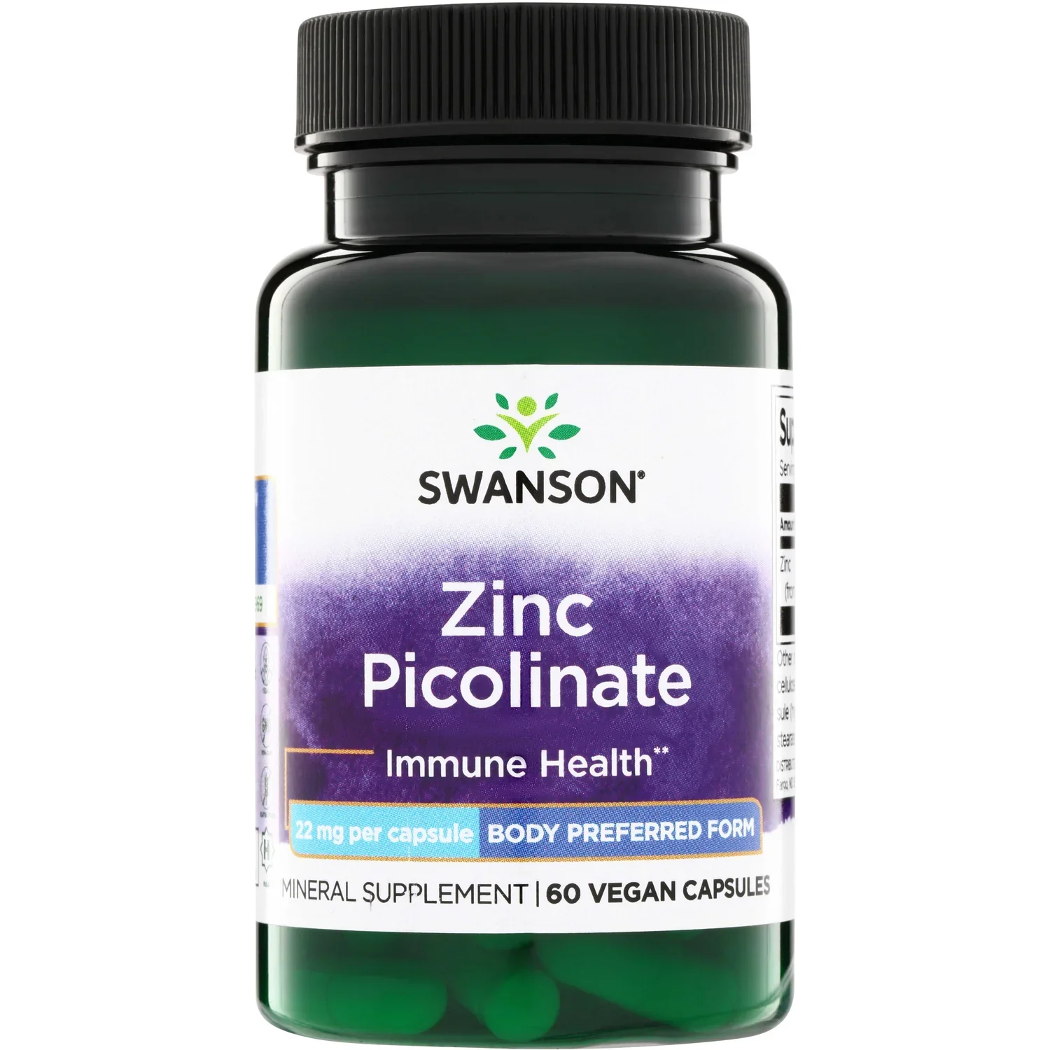Swanson Zinc Picolinate Body Preferred Form - 22mg
