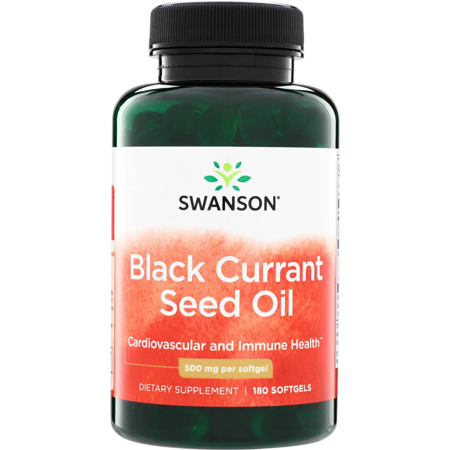 Swanson Black Currant Seed Oil, 500mg