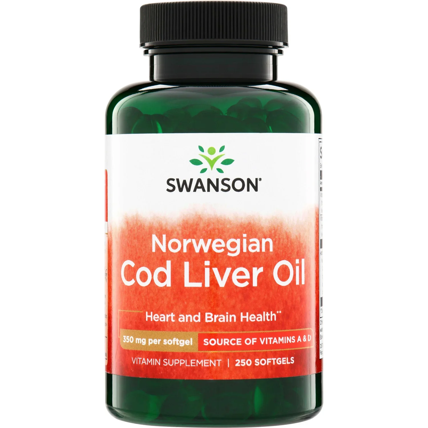 Swanson Cod Liver Oil - 350mg