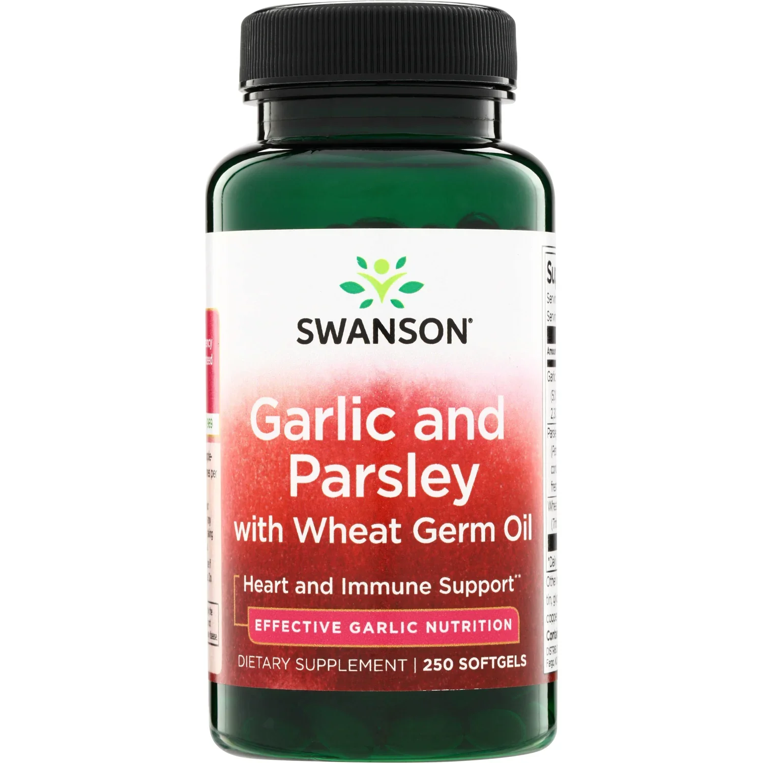 Swanson Garlic and Parsley with Wheat Germ Oil