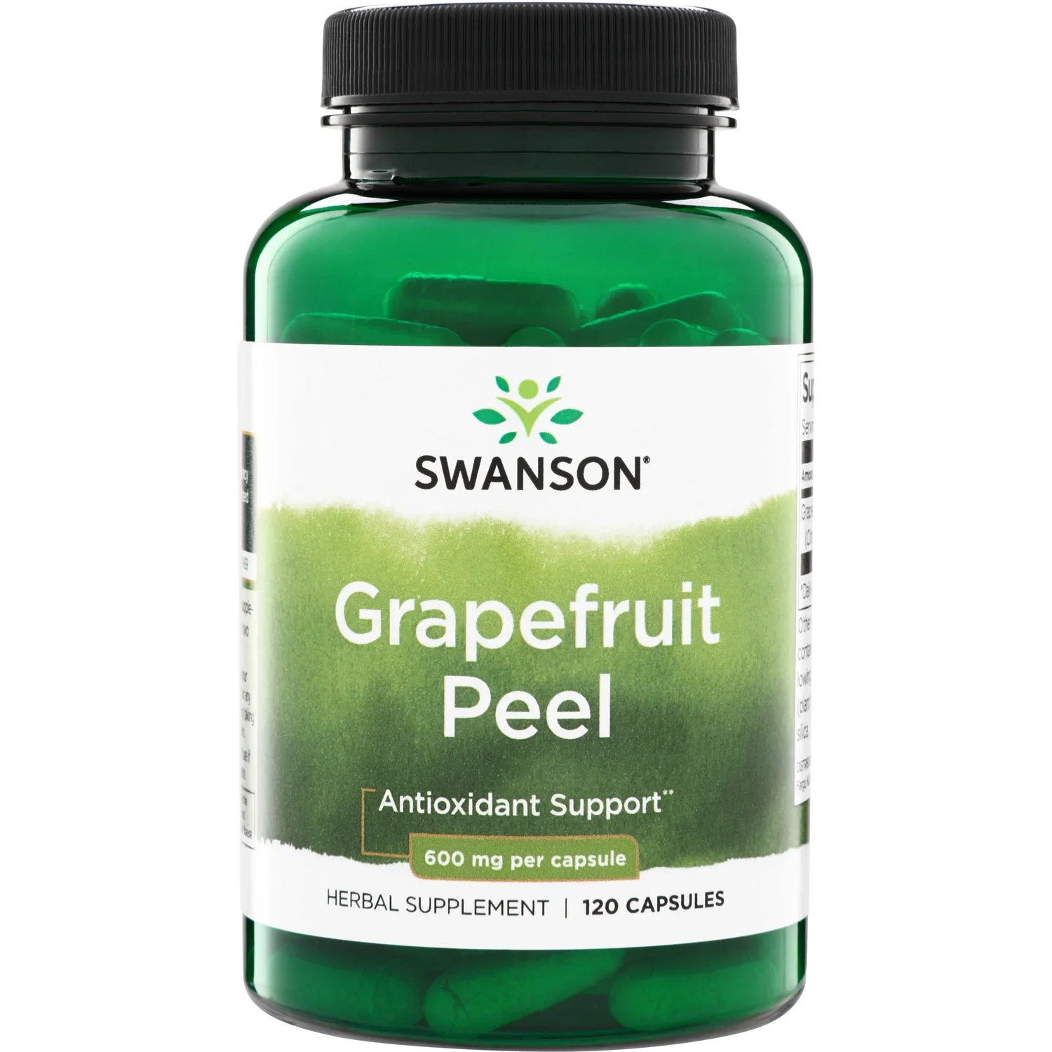 Swanson Grapefruit Peel, 600mg