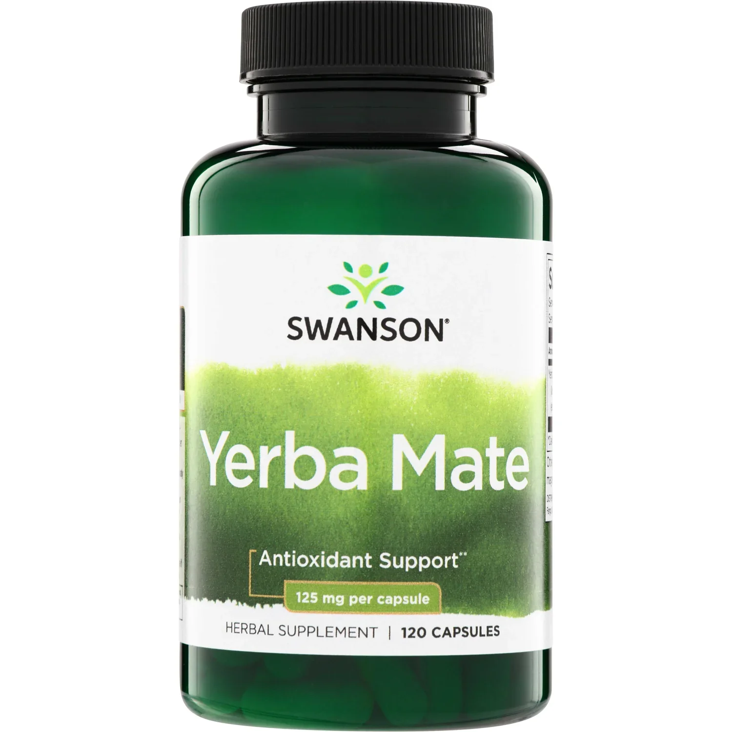 Swanson Yerba Mate, 125mg
