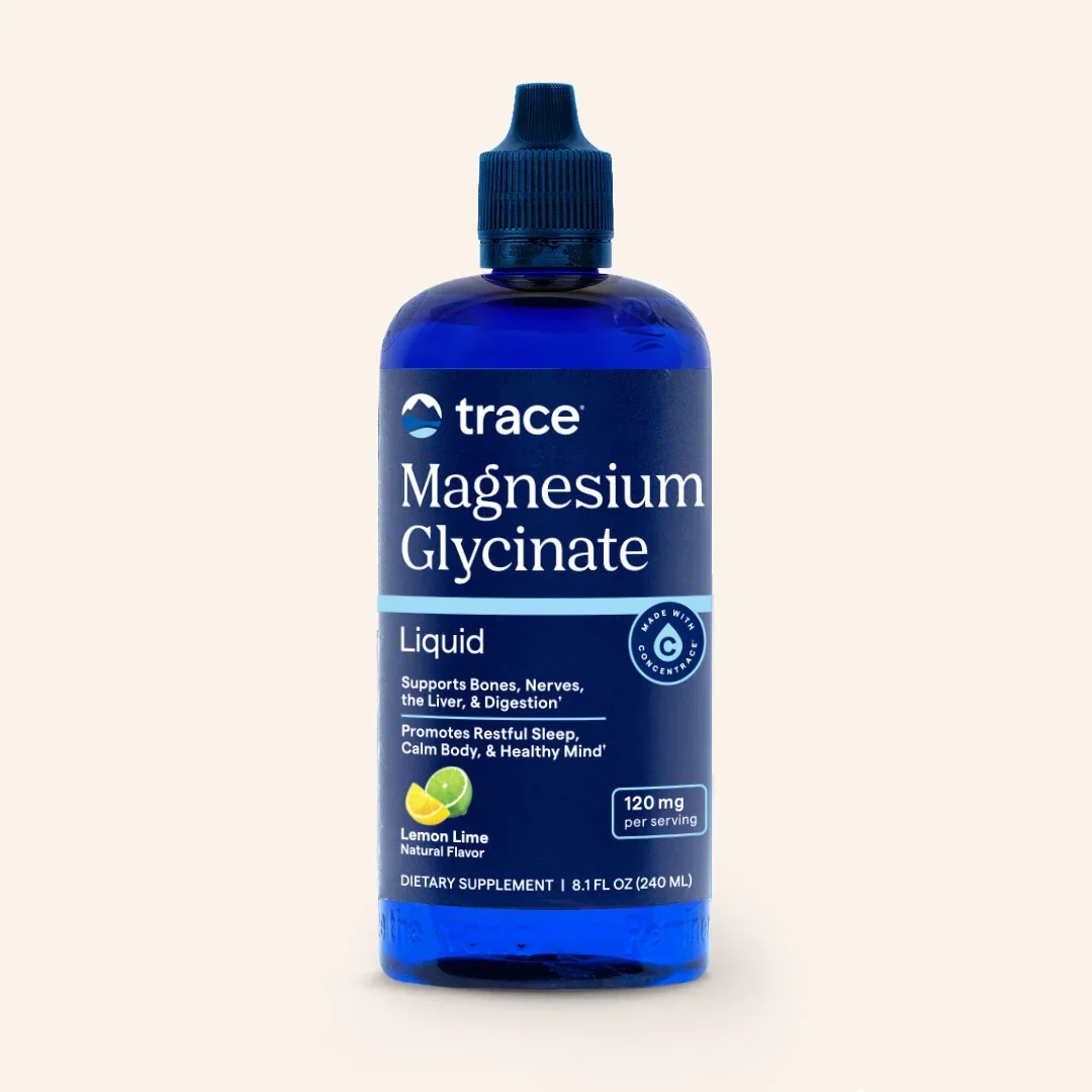Trace Minerals Liquid Magnesium Glycinate, Lemon Lime