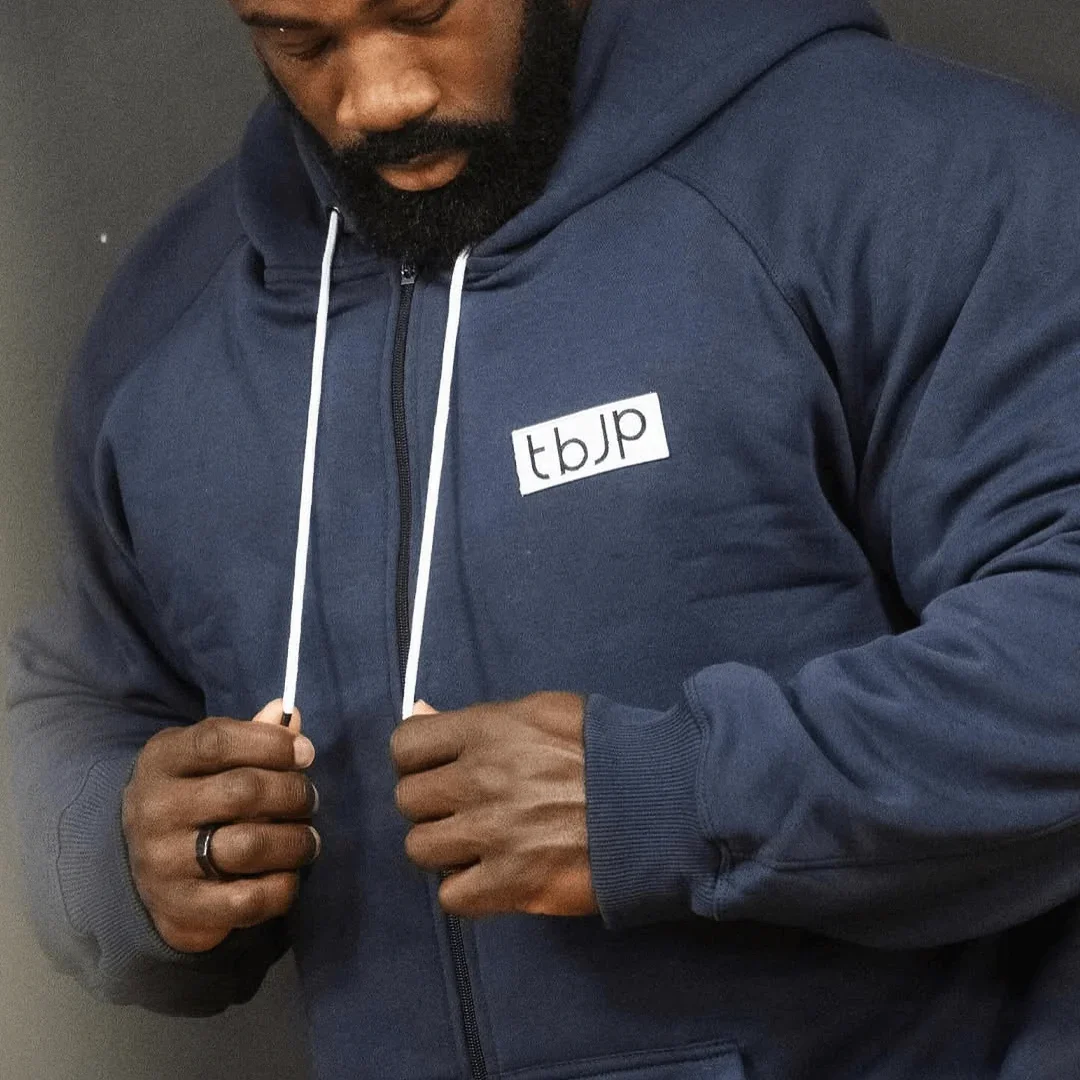 Trained by JP TBJP Zip Hoodie, Navy