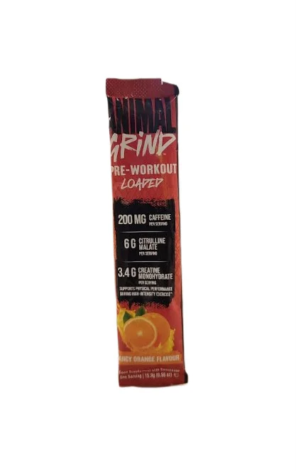 Universal Nutrition Animal Grind Pre-Workout Loaded, Juicy Orange