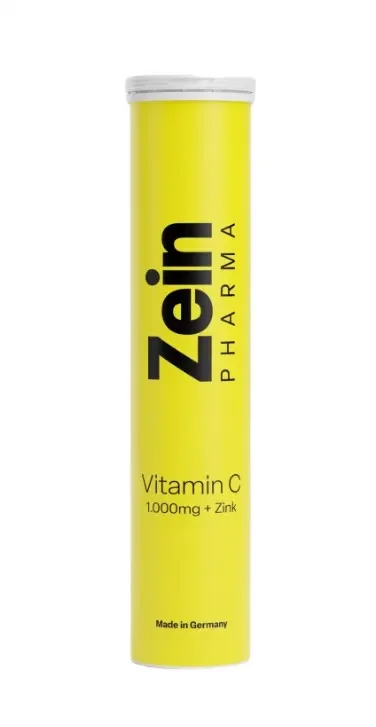 Zein Pharma Vitamin C + Zinc, Orange